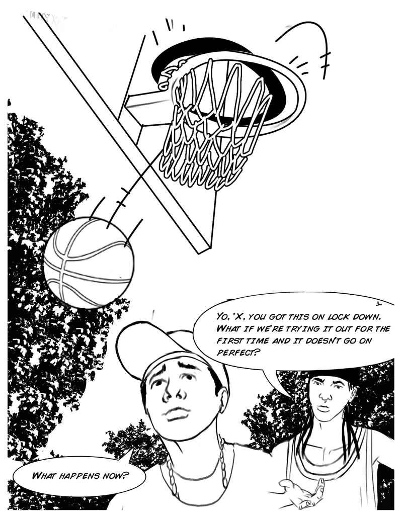 The World's First Portable Replacement Basketball Net